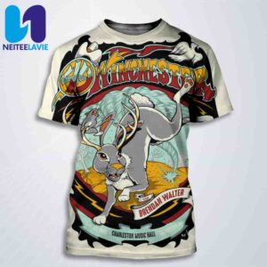 49 Winchester With Brendan Walter In Charleston SC On May 23 At Charleston Music Hall 2025 All Over Print T-Shirt