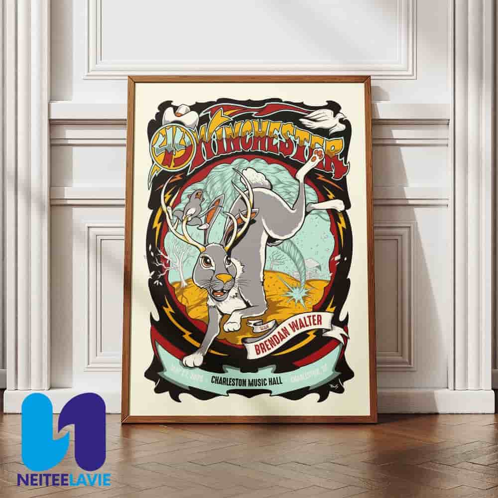 49 Winchester With Brendan Walter In Charleston SC On May 23 At Charleston Music Hall 2025 Poster Canvas 49 Winchester With Brendan Walter In Charleston SC On May 23 At Charleston Music Hall 2025 Poster Canvas