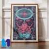 Metallica M72 Charlotte Pop-up Poster North American Tour 2025 In Charlotte NC On May 31st At Bank Of America Stadium Home Decor Poster Canvas