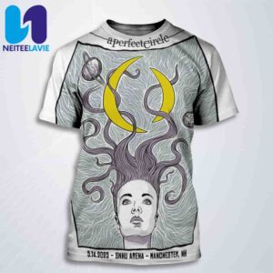 A Perfect Circle In Manchester NH On May 14 2025 At Snhu Arena All Over Print T-Shirt