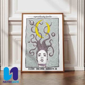 A Perfect Circle In Manchester NH On May 14 2025 At Snhu Arena Poster Canvas