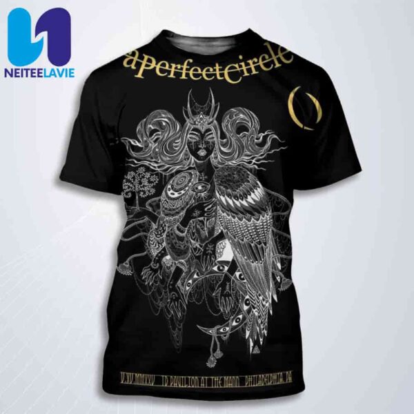 A Perfect Circle In Philadelphia PA On May 15 At TD Pavilion at the Mann All Over Print T-Shirt