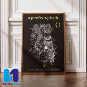 A Perfect Circle In Philadelphia PA On May 15 At TD Pavilion at the Mann Poster Canvas