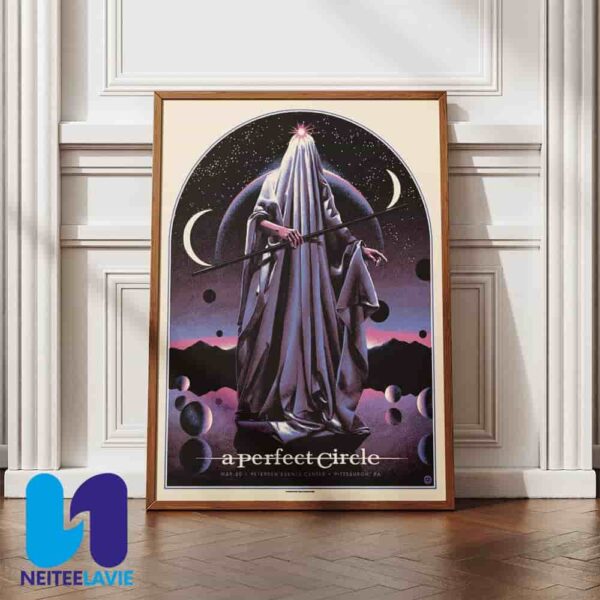 A Perfect Circle In Pittsburgh PA On May 20 2025 At Petersen Events Center Home Decor Poster Canvas