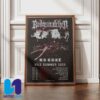 Alice Cooper The Youngstown Foundation Amphitheatre 17 August 2025 Poster Canvas