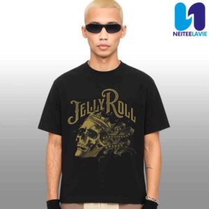 Jelly Roll Beautifully Broken Skull King 2025 Merchandise Unisex T-shirt