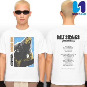 Billy Strings Fall Tour 2025 United States  Europe  United Kingdom Merchandise Unisex T-Shirt