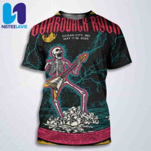 Boardwalk Rock Festival In Ocean City MD On May 17-18 2025 All Over Print T-Shirt