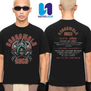 Boardwalk Rock In Ocean City On May 17-18 2025 Merchandise Crab Lineup Fan Gift Unisex T-Shirt