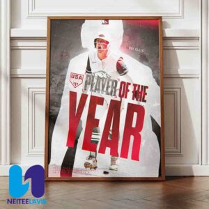 Bri Ellis USA Softball Collegiate Player Of The Year 2025 Season Home Decor Poster Canvas