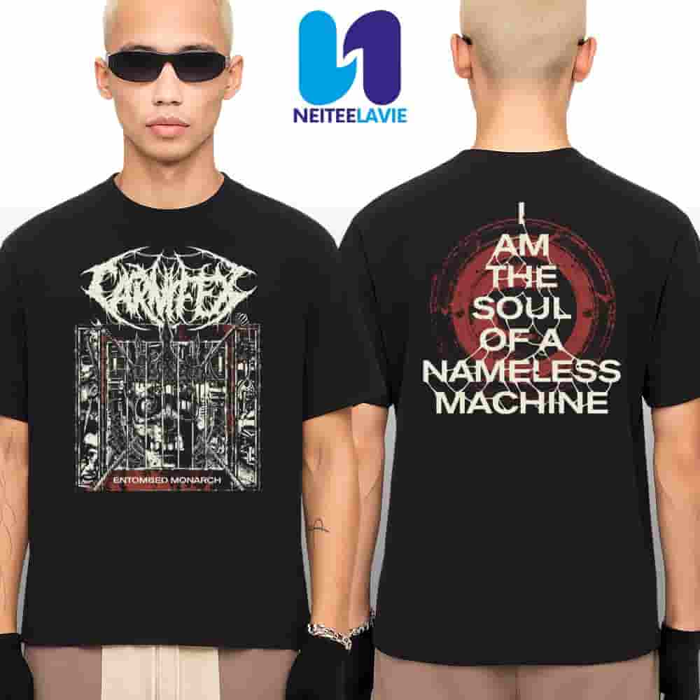 Carnifex Band Entombed Monarch Merchandise Two Sides 2025 Fan Gift Unisex T-Shirt Carnifex Band Entombed Monarch Merchandise Two Sides 2025 Fan Gift Unisex T-Shirt