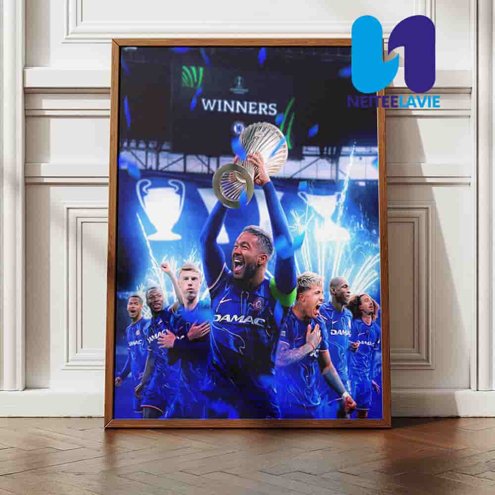 Chelsea FC Champions The Conference League 2025 Season Home Decor Poster Canvas Chelsea FC Champions The Conference League 2025 Season Home Decor Poster Canvas