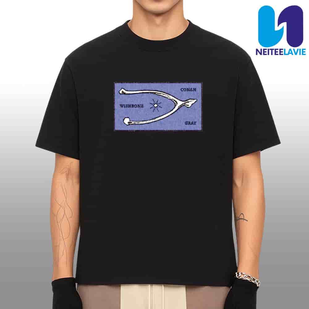 Conan Gray Wishbone The Album Merchandise Fan Gift Unisex Black T-Shirt Conan Gray Wishbone The Album Merchandise Fan Gift Unisex Black T-Shirt