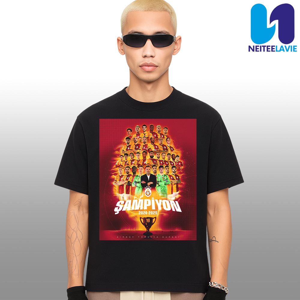 Congrats Galatasaray FC Champion Turkish Cup 2024-2025 Merchandise Unisex T-Shirt Congrats Galatasaray FC Champion Turkish Cup 2024-2025 Merchandise Unisex T-Shirt