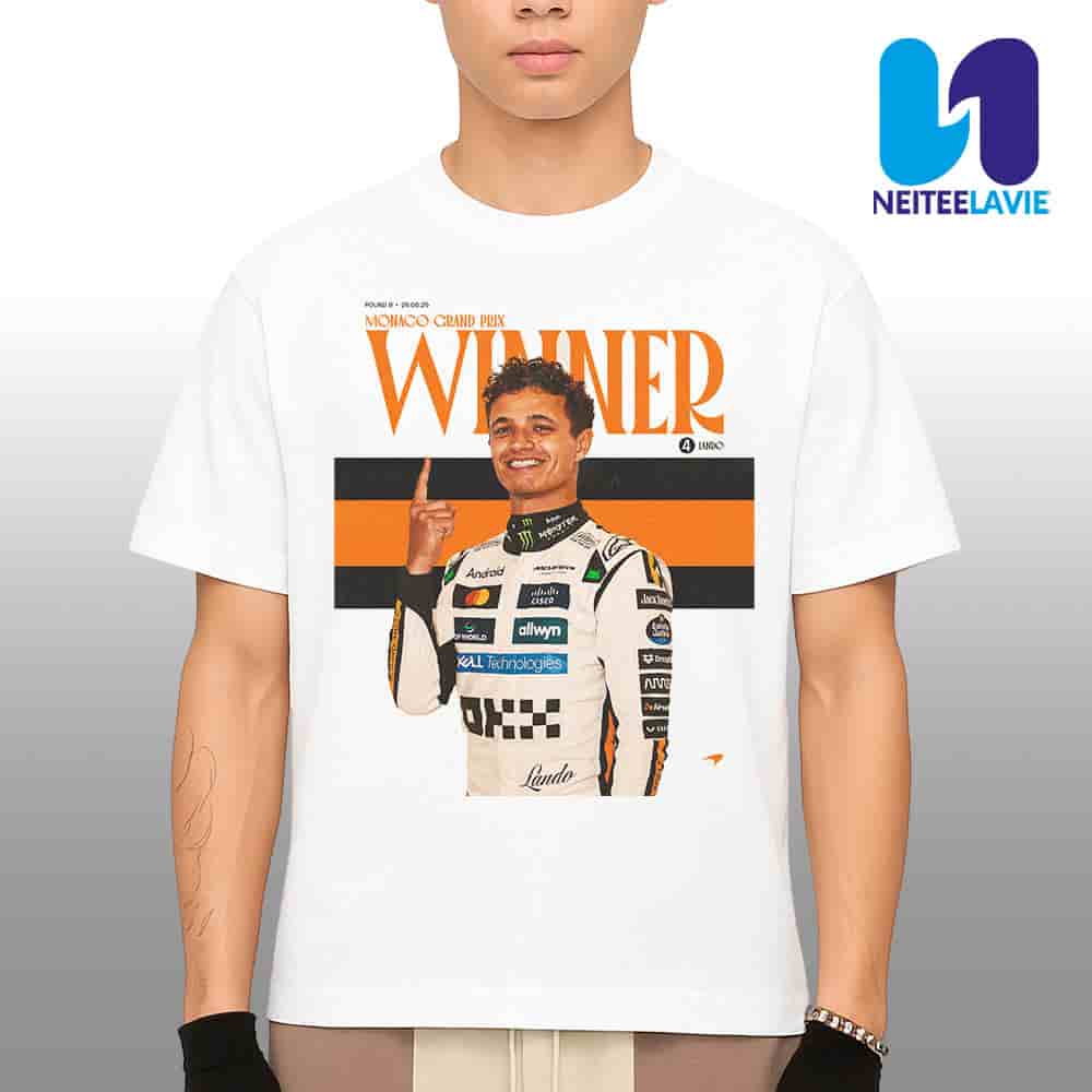 Congrats Lando Norris McLaren Is The Monaco Grand Prix Winner Merchandise Unisex T-Shirt Congrats Lando Norris McLaren Is The Monaco Grand Prix Winner Merchandise Unisex T-Shirt