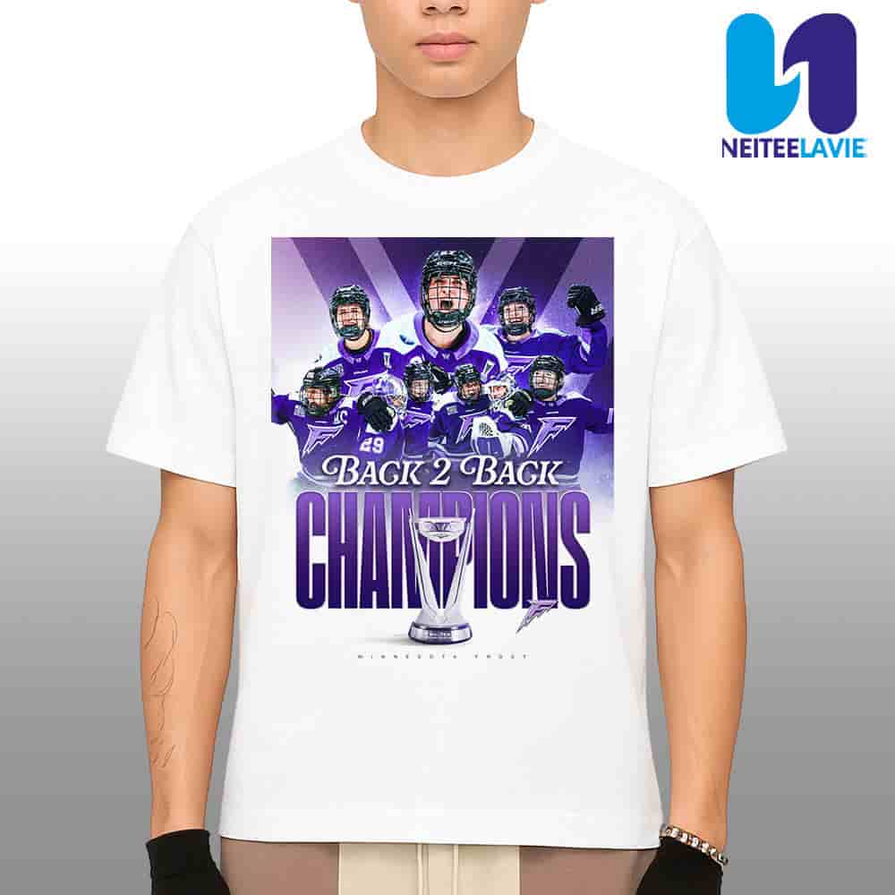 Congrats Minnesota Frost Back 2 Back Walter Cup Champions For The Second Season In A Row Merchandise Unisex T-Shirt Congrats Minnesota Frost Back 2 Back Walter Cup Champions For The Second Season In A Row Merchandise Unisex T-Shirt