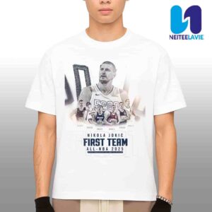 Congrats Nikola Jokic Denver Nuggets The 2024-25 Kia All-NBA First Team Season Merchandise Unisex T-Shirt