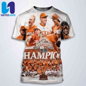 Congrats Texas Longhorns Win SEC Championship 2025 In First Year All Over Print T-Shirt