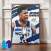 Congratulations Jalen Brunson New York Knicks On Being Named Second Team All-NBA 2024-25 Season Home Decor Poster Canvas