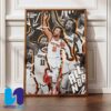 Congratulations Jalen Williams OKC Thunder On Being Named Third Team All-NBA 2024-25 Season Home Decor Poster Canvas