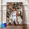 Shai Gilgeous-Alexander Oklahoma City Thunder Named To All-NBA First Team 2024-25 Season Home Decor Poster Canvas