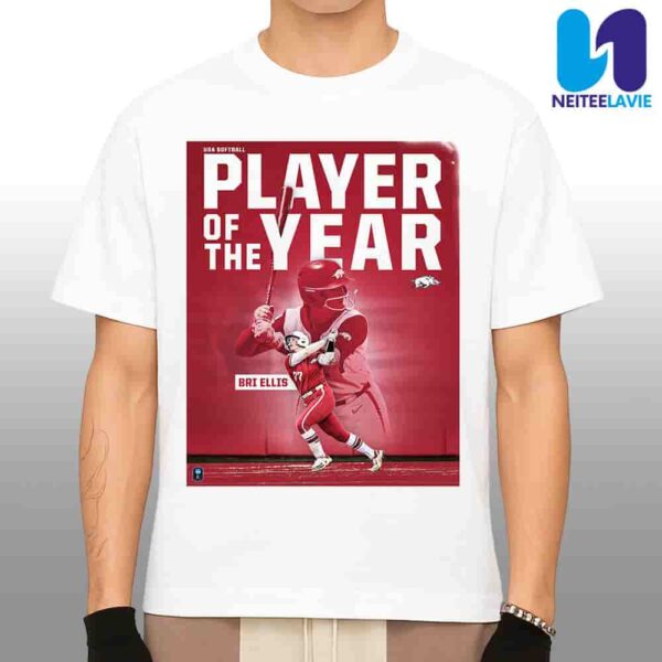 Congratulations To Bri Ellis The 2025 USA Softball Collegiate Player Of The Year Merchandise Unisex T-Shirt