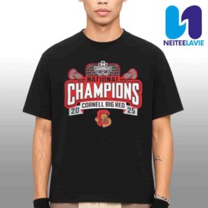 Cornell Big Red Cornell 2025 NCAA Division I Men’s Lacrosse National Champions Unisex T-Shirt