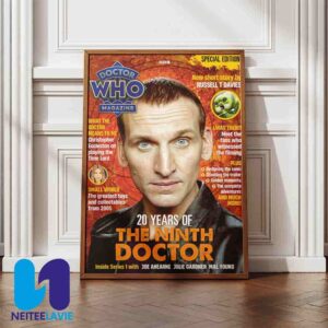 Doctor Who Magazine Issue 617 May 21 2025 Special Edition 20 Years Of The Ninth Doctor Home Decor Poster Canvas