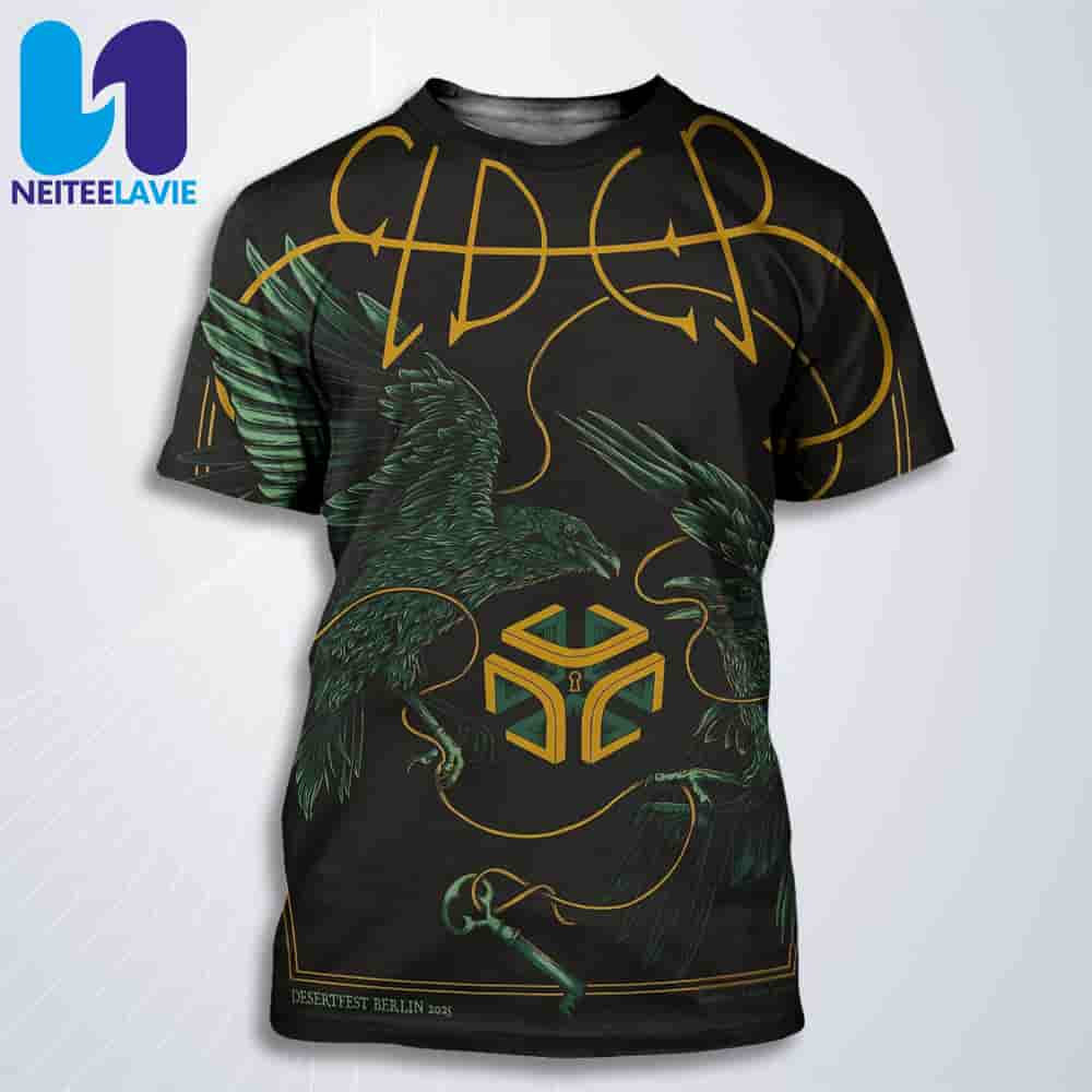 Elder Band Desertfest Berlin 2025 On May 23-25 All Over Print T-Shirt Elder Band Desertfest Berlin 2025 On May 23-25 All Over Print T-Shirt
