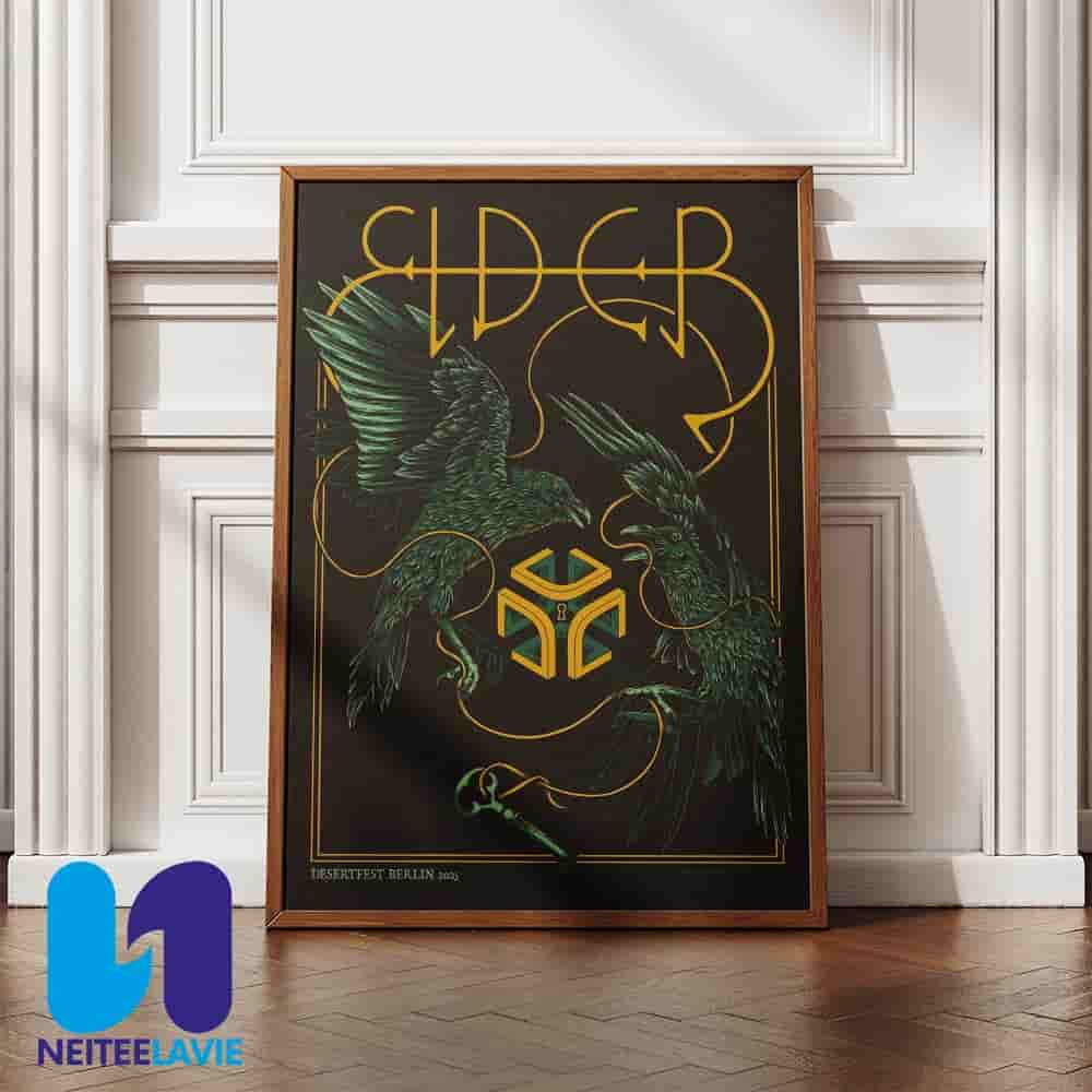 Elder Band Desertfest Berlin 2025 On May 23-25 Home Decor Poster Canvas Elder Band Desertfest Berlin 2025 On May 23-25 Home Decor Poster Canvas