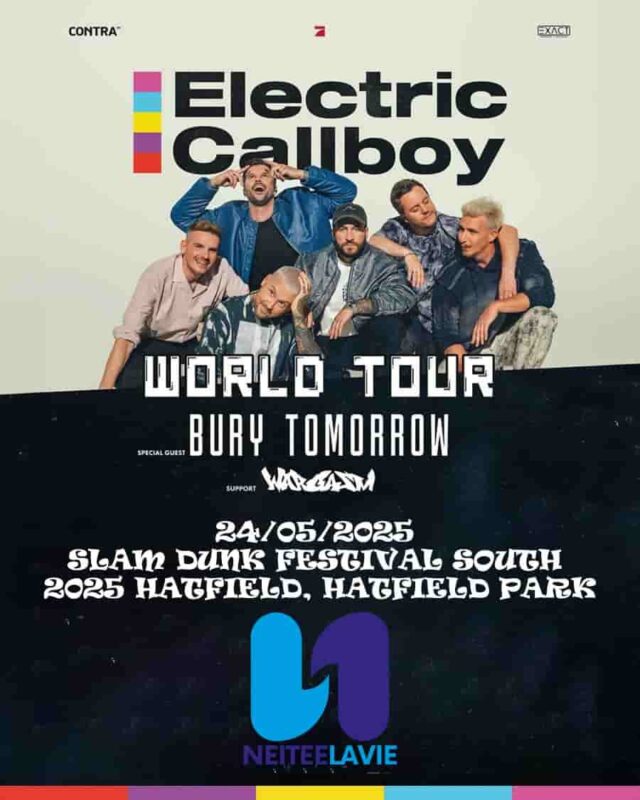 Electric Callboy Tour 2025 Slam Dunk Festival South at Hatfield Park, UK