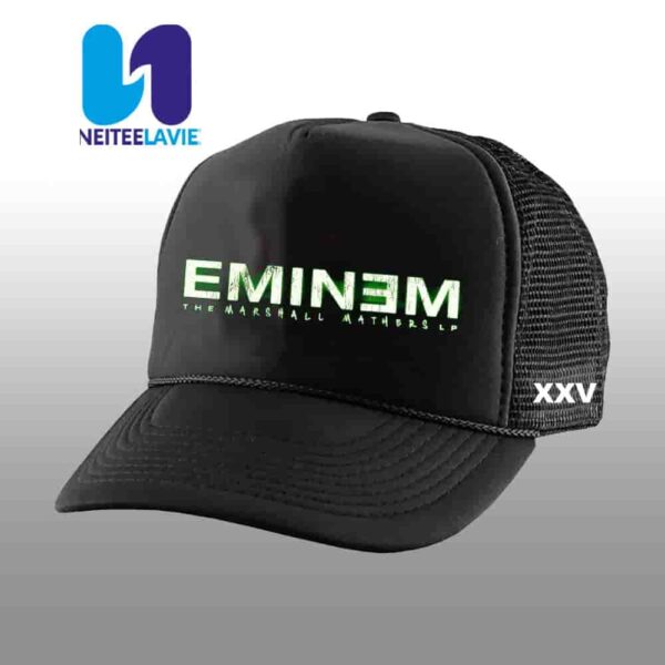 Eminem The Marshall Mathers LP 25th Anniversary Merchandise Trucker Hat
