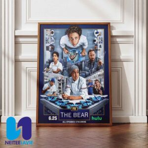 First Poster For The Bear Season 4 Releasing June 25 2025 Home Decor Poster Canvas