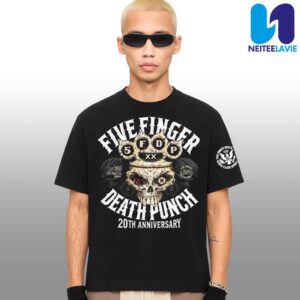 Five Finger Death Punch 20th Anniversary Knucklehead Merchandise Unisex T-Shirt