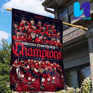 Florida Panthers Eastern Conference Champions 2025 Stanley Cup Playoffs Season Garden House Flag