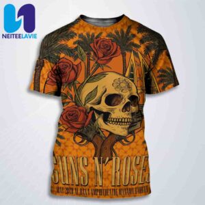 Guns N Roses In Manama Bahrain On May 20 2025 At Al Dana Amphitheatre All Over Print T-Shirt