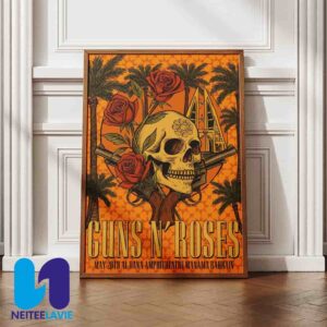 Guns N Roses In Manama Bahrain On May 20 2025 At Al Dana Amphitheatre Home Decor Poster Canvas