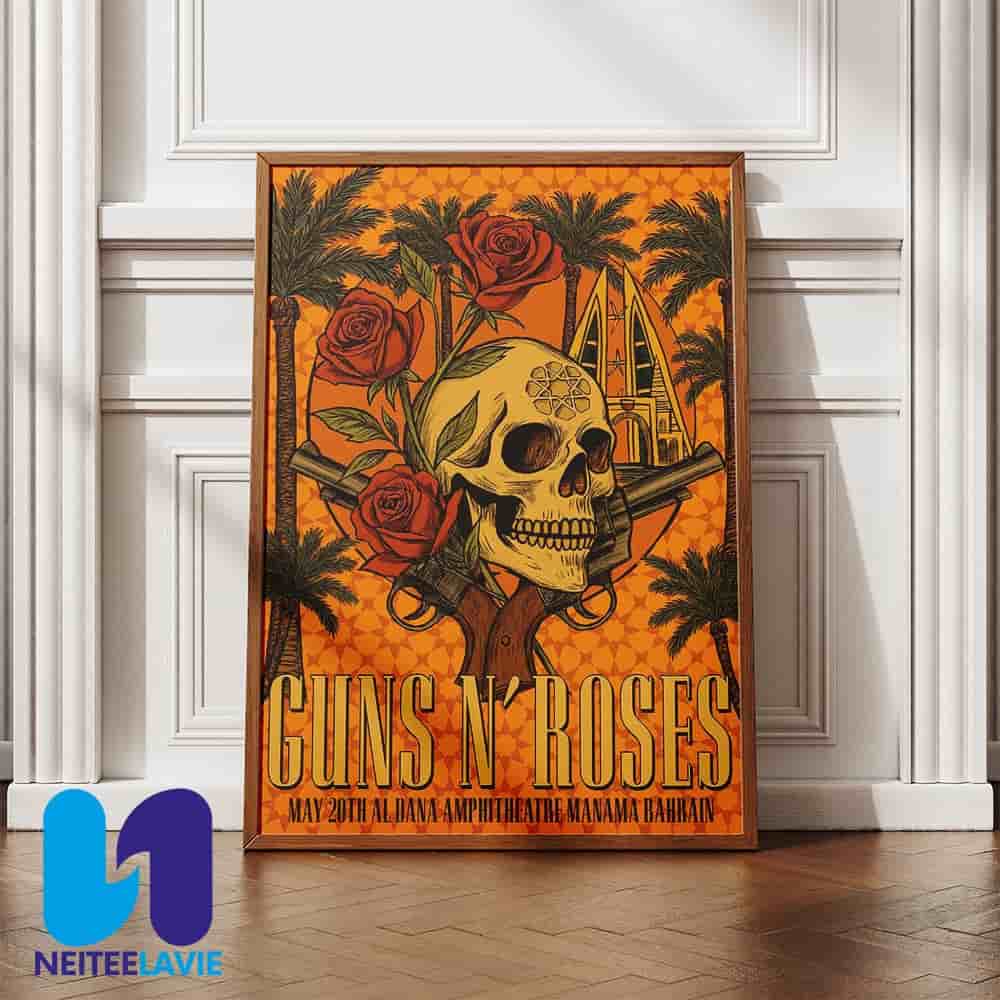 Guns N Roses In Manama Bahrain On May 20 2025 At Al Dana Amphitheatre Home Decor Poster Canvas Guns N Roses In Manama Bahrain On May 20 2025 At Al Dana Amphitheatre Home Decor Poster Canvas