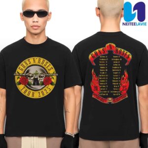 Guns N’ Roses Japan 2025 Bullet Logo Tour 2025 Merchandise Fan Gifts T-Shirt