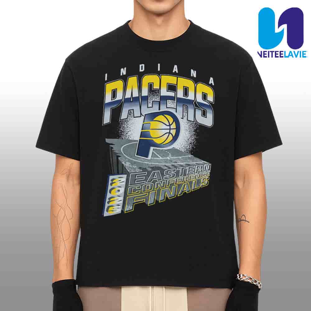 Indiana Pacers 2025 Eastern Conference Finals Concrete Merchandise Unisex T-Shirt Indiana Pacers 2025 Eastern Conference Finals Concrete Merchandise Unisex T-Shirt