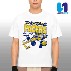Indiana Pacers 2025 NBA Playoffs Boomer Racing Merchandise Unisex T-shirt