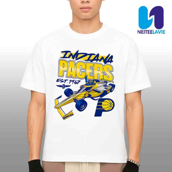 Indiana Pacers 2025 NBA Playoffs Boomer Racing Merchandise Unisex T-shirt