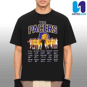 Indiana Pacers Team NBA Playoffs 2025 Signature Essential Merchandise Unisex T-Shirt