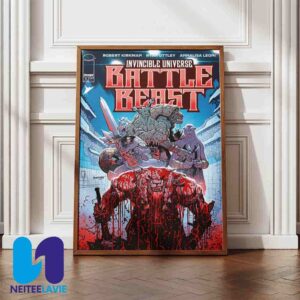 Invincible Universe Battle Beast 2 Cover A by Ryan Ottley And Annalisa Leoni Lunar Code 0325IM325 Home Decor Poster Canvas