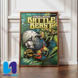 Invincible Universe Battle Beast 2 Cover B by Doug Mahnke And Annalisa Leoni Lunar Code 0325IM326 Home Decor Poster Canvas