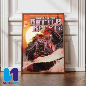 Invincible Universe Battle Beast 2 Cover D by Mahmud Asrar And Matthew Wilson Home Decor Poster Canvas