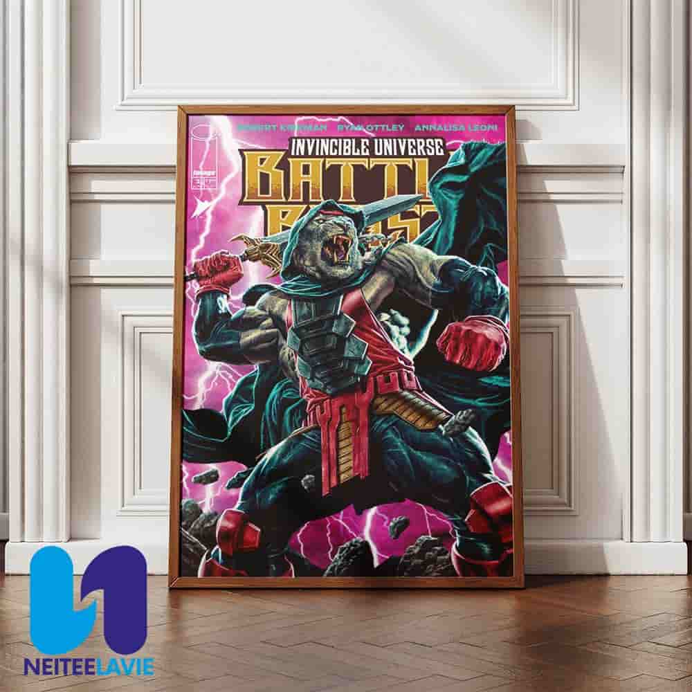 Invincible Universe Battle Beast 2 Cover F by Lee Bermejo Home Decor Poster Canvas Invincible Universe Battle Beast 2 Cover F by Lee Bermejo Home Decor Poster Canvas