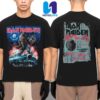 Iron Maiden Run Your For Lives World Tour Dates List 2025 Eddie And His Axe Merchandise Two Sided Unisex T-Shirt