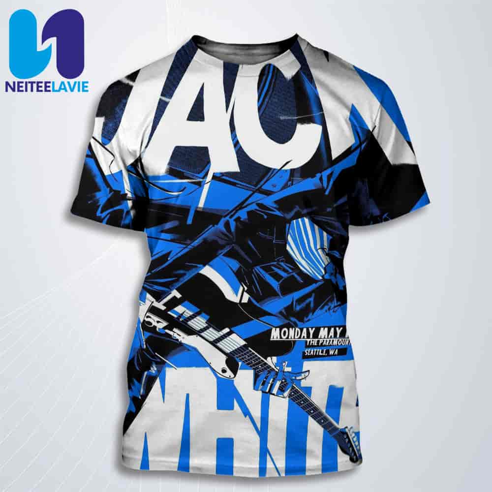 Jack White In Seatle WA On May 19 At The Paramount Theatre All Over Print T-Shirt Jack White In Seatle WA On May 19 At The Paramount Theatre All Over Print T-Shirt