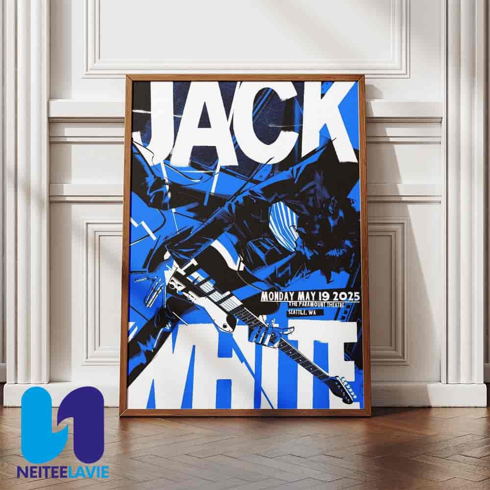 Jack White In Seatle WA On May 19 At The Paramount Theatre Home Decor Poster Canvas Jack White In Seatle WA On May 19 At The Paramount Theatre Home Decor Poster Canvas